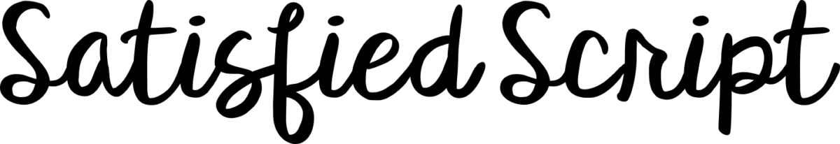 KG Satisfied Script Font 1