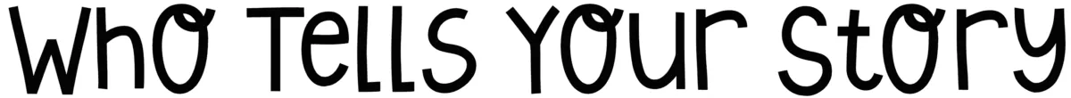 KG Who Tells Your Story Font 1