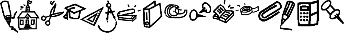 KR Back To School Dings Font 1