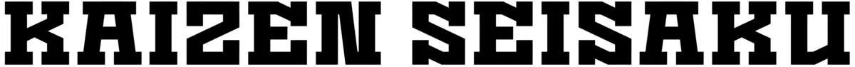 Kaizen Seisaku Font 1