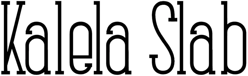 Kalela Slab Font 1