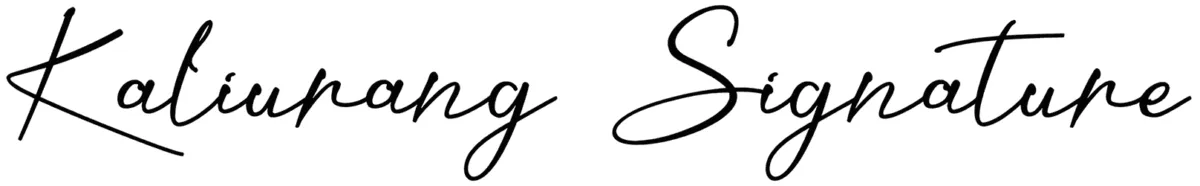 Kaliurang Signature Font 1