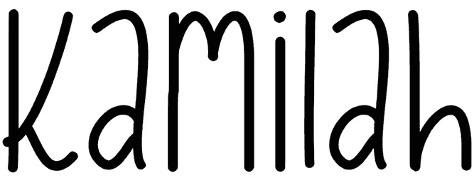Kamilah Font 1