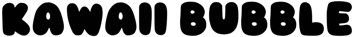 Kawaii Bubble Font 1