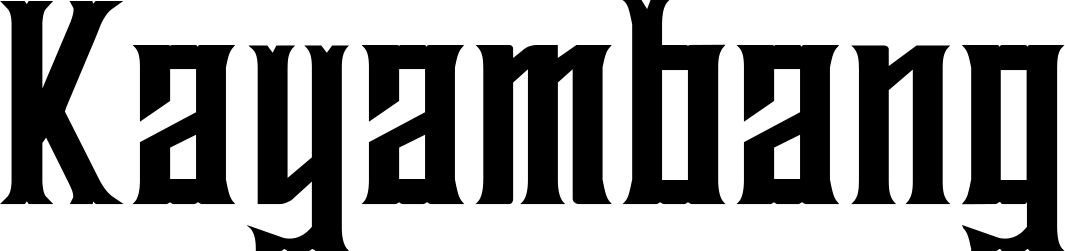 Kayambang Font 1