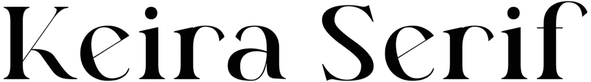 Keira Serif Font 1