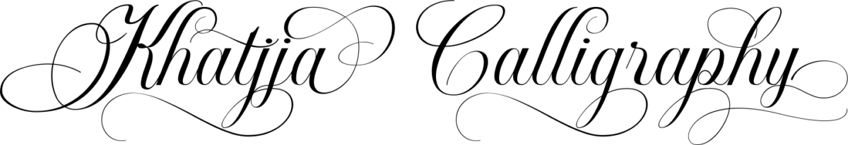 Khatija Calligraphy Font 1