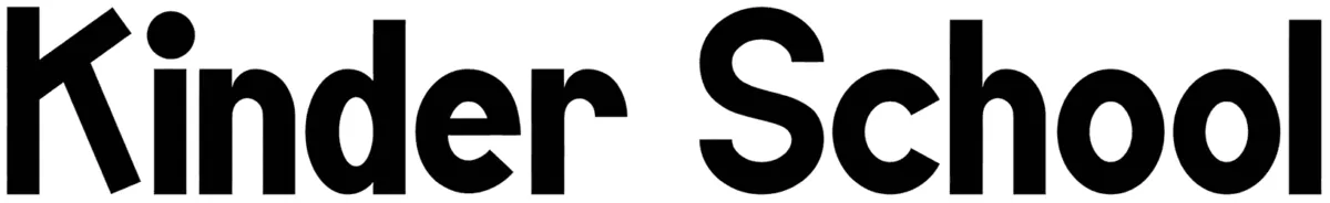 Kinder School Font 1