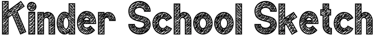 Kinder School Sketch Font 1