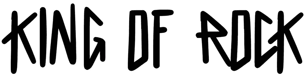 King Of Rock Font 1
