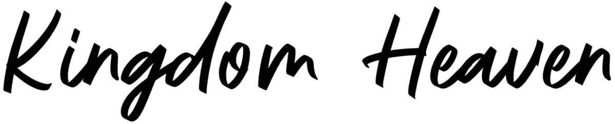 Kingdom Heaven Font 1