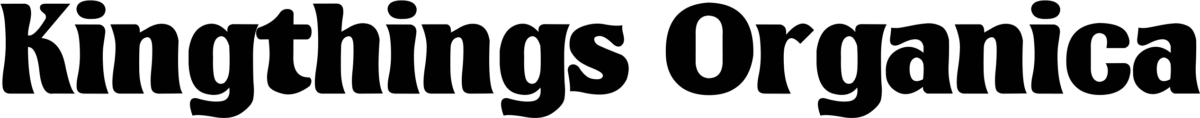 Kingthings Organica Font 1