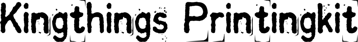 Kingthings Printingkit Font 1