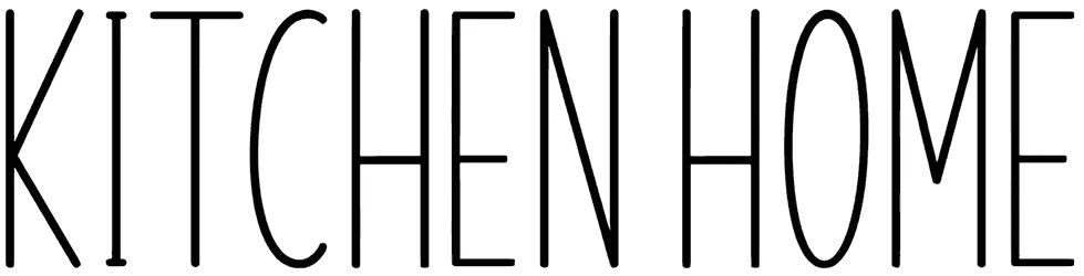 Kitchen Home Font 1