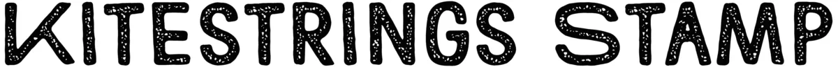 Kitestrings Stamp Font 1