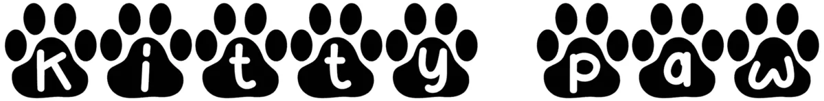 Kitty Paw Font 1