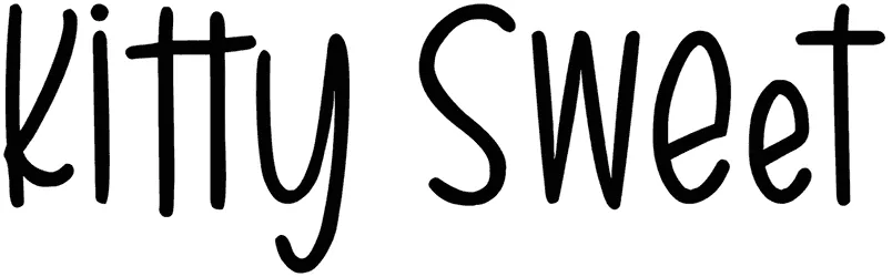 Kitty Sweet Font 1