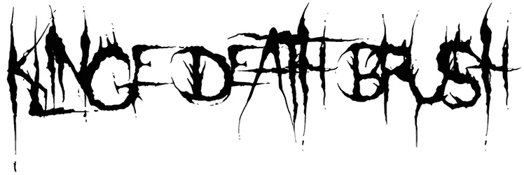 Klinge Death Brush Font 1