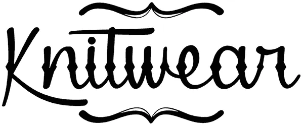 Knitwear Font 1