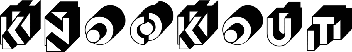 Knockout Font 1