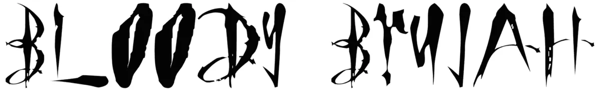 LMS Bloody Brujah Font 1