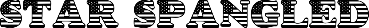 LMS Star Spangled Font 1