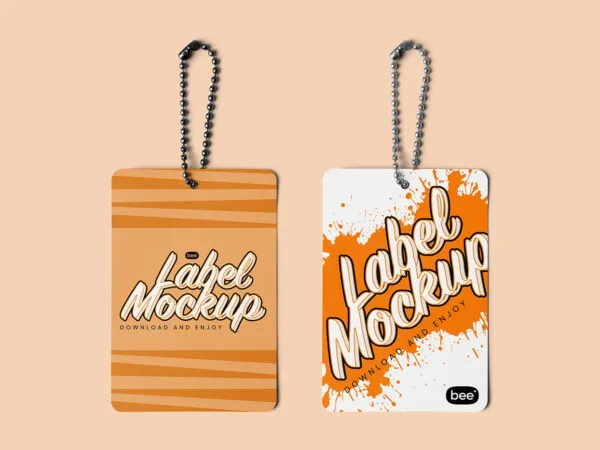 Label with Chain Mockups 1