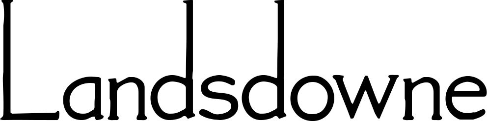 Landsdowne Font 1