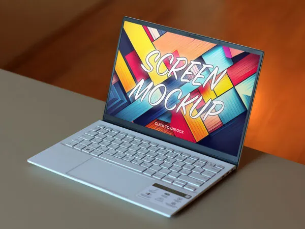 Laptop Device Display Mockup 1