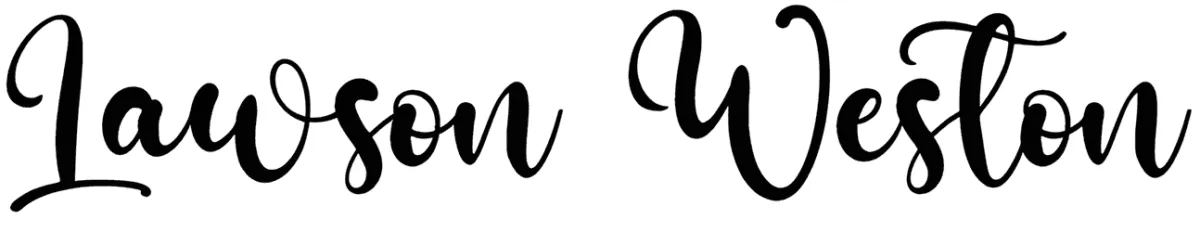 Lawson Weston Font 1