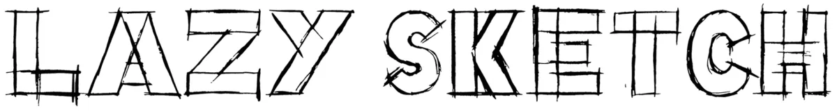 Lazy Sketch Font 1