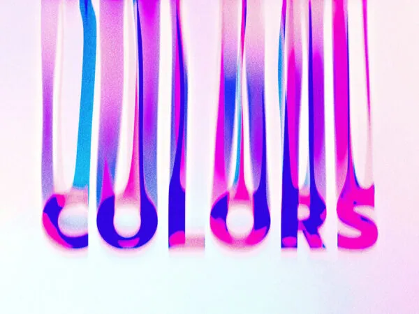 Leaking Colors Text Effect 1