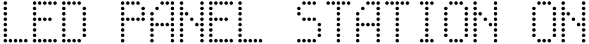 Led Panel Station On Font 1