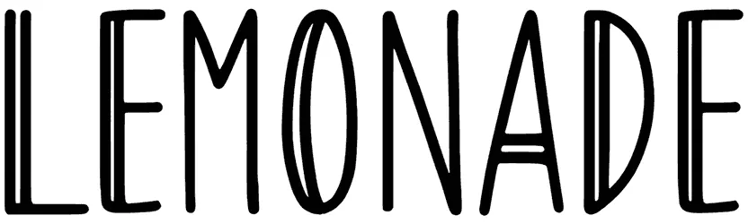 Lemonade Font 1