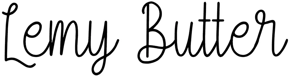 Lemy Butter Font 1
