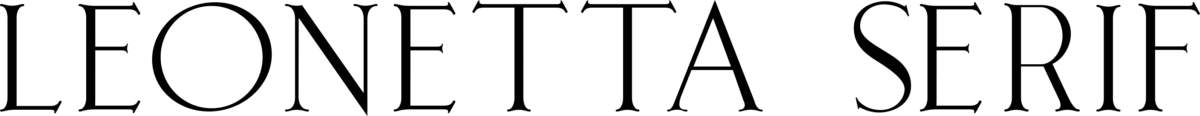 Leonetta Serif Font 1