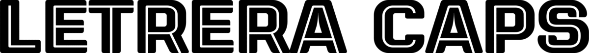 Letrera Caps Font 1