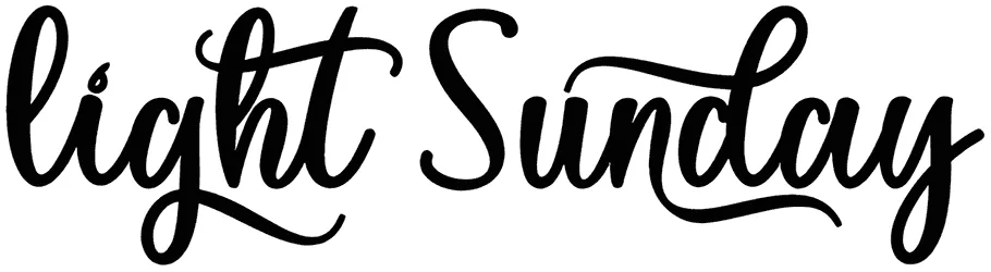 Light Sunday Font 1