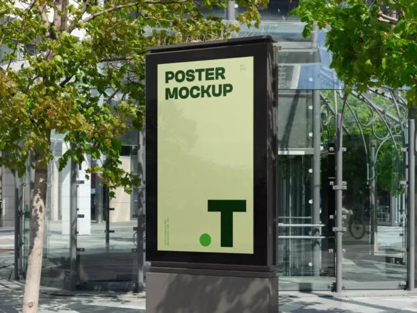 Lightbox in the City Mockup 1