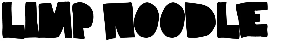 Limp Noodle Font 1
