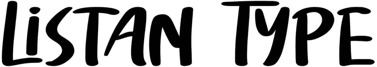 Listan Type Font 1