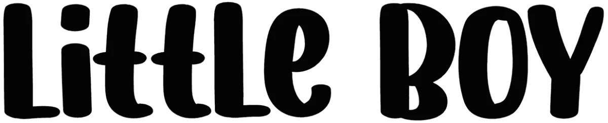 Little Boy Font 1