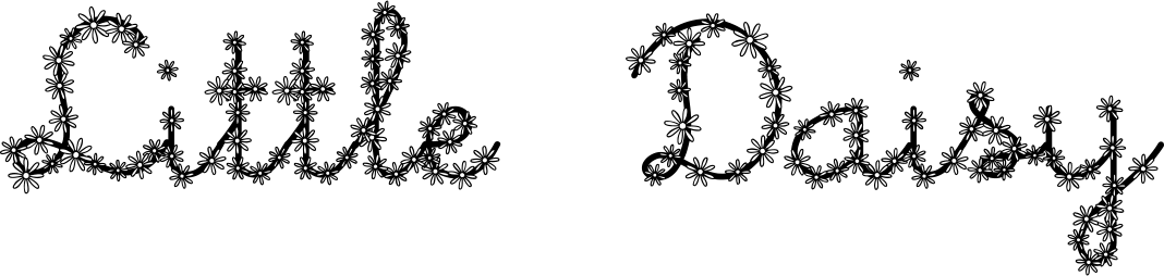 Little Daisy Font 1