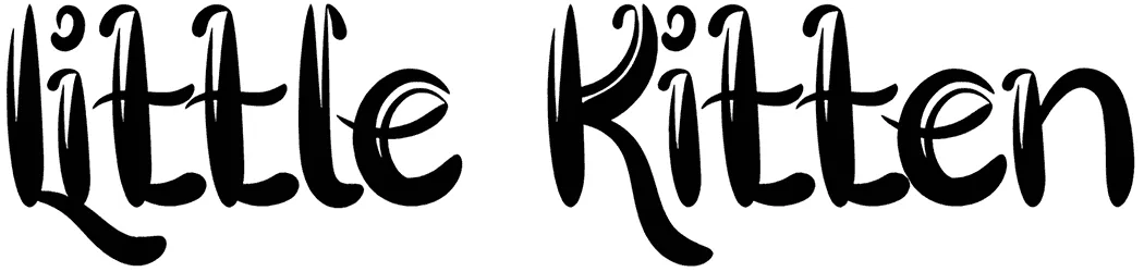 Little Kitten Font 1