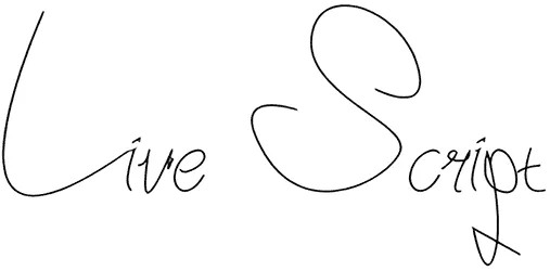 Live Script Font 1