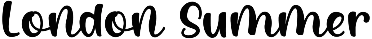 London Summer Font 1