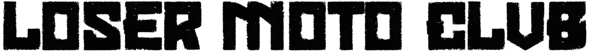 Loser Moto Club Font 1