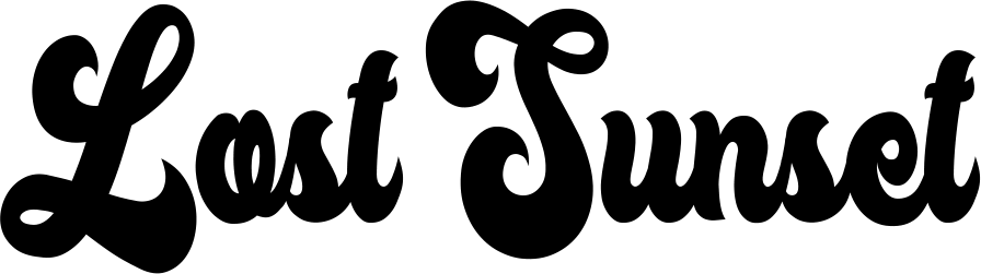 Lost Sunset Font 1