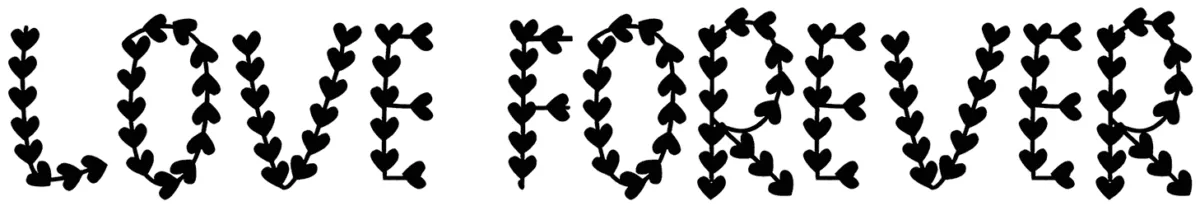 Love Forever Font 1