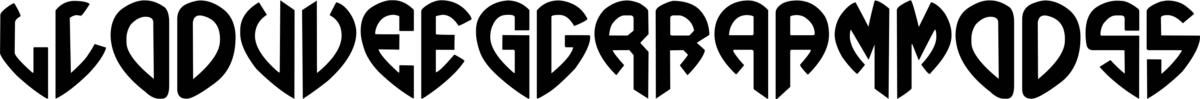 Lovegramos Font 1